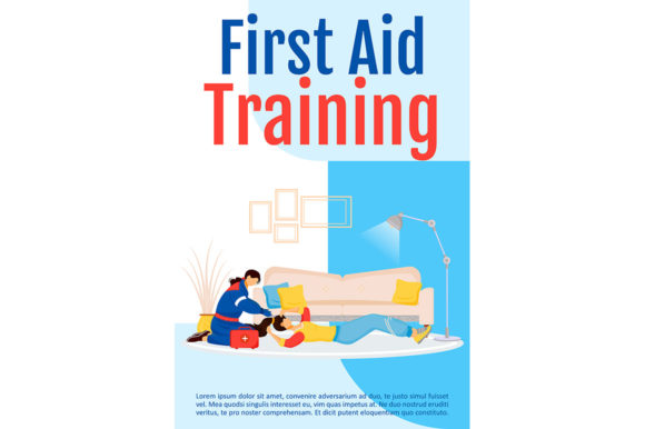 First Aid Training Poster: A Versatile Embroidery Design