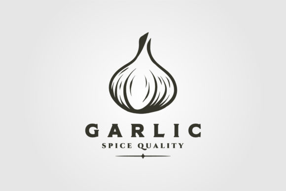 Garlic Onion Logo: A Versatile Vector Design