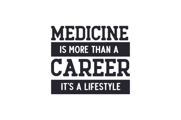 Medicine: A Lifestyle Embroidery Design