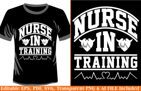 Nurse in Training T-Shirt Design Review