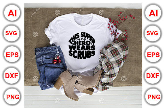 Nurse Quote Design: A Heroic Touch for Scrubs