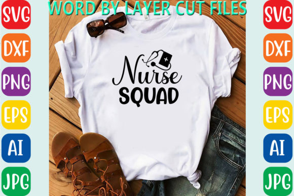 Nurse Squad2: A Bold and Versatile Embroidery Design
