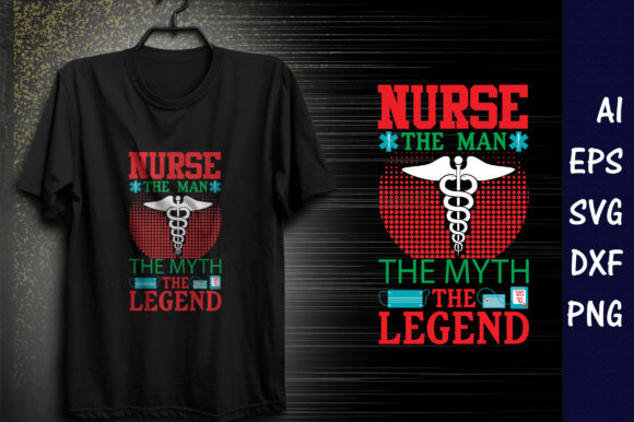 Nurse, the Myth the Legend: A Versatile Embroidery Design