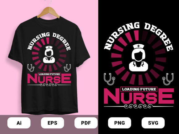 Nursing Degree T-Shirts: A Versatile Design Vector