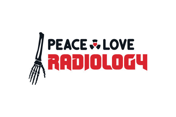 Peace Love Radiology: A Unique Embroidery Design