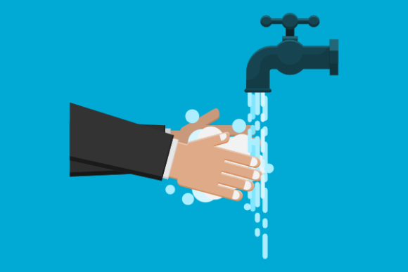 Washing Hands with Soap: A Clean Embroidery Choice